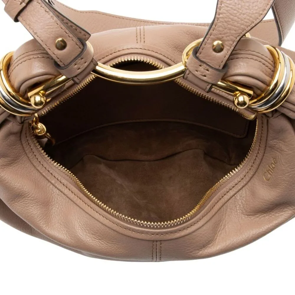 Chloe Leather Bracelet Small Hobo